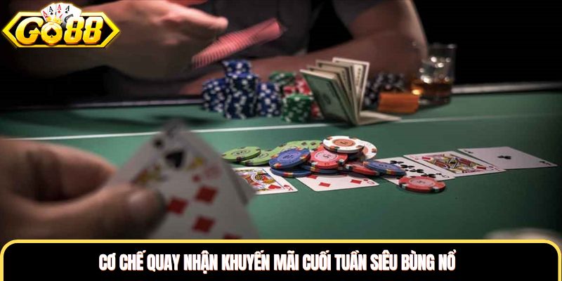 Cơ chế quay nhận khuyến mãi cuối tuần siêu bùng nổ