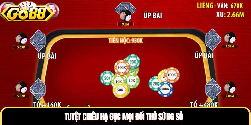 Tuyệt chiêu hạ gục mọi đối thủ sừng sỏ Tuyệt chiêu hạ gục mọi đối thủ sừng sỏ