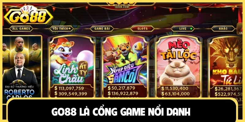 Go88 là cổng game nổi danh